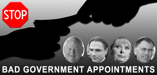 Stop Bad Government Appointments Campaign